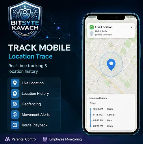 GPS Tracking Screenshot