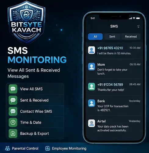 SMS Tracking Screenshot